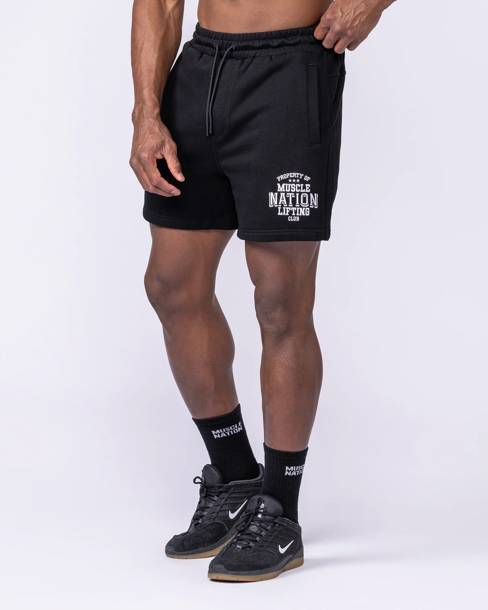 Archives Sweat 5" Shorts - Black