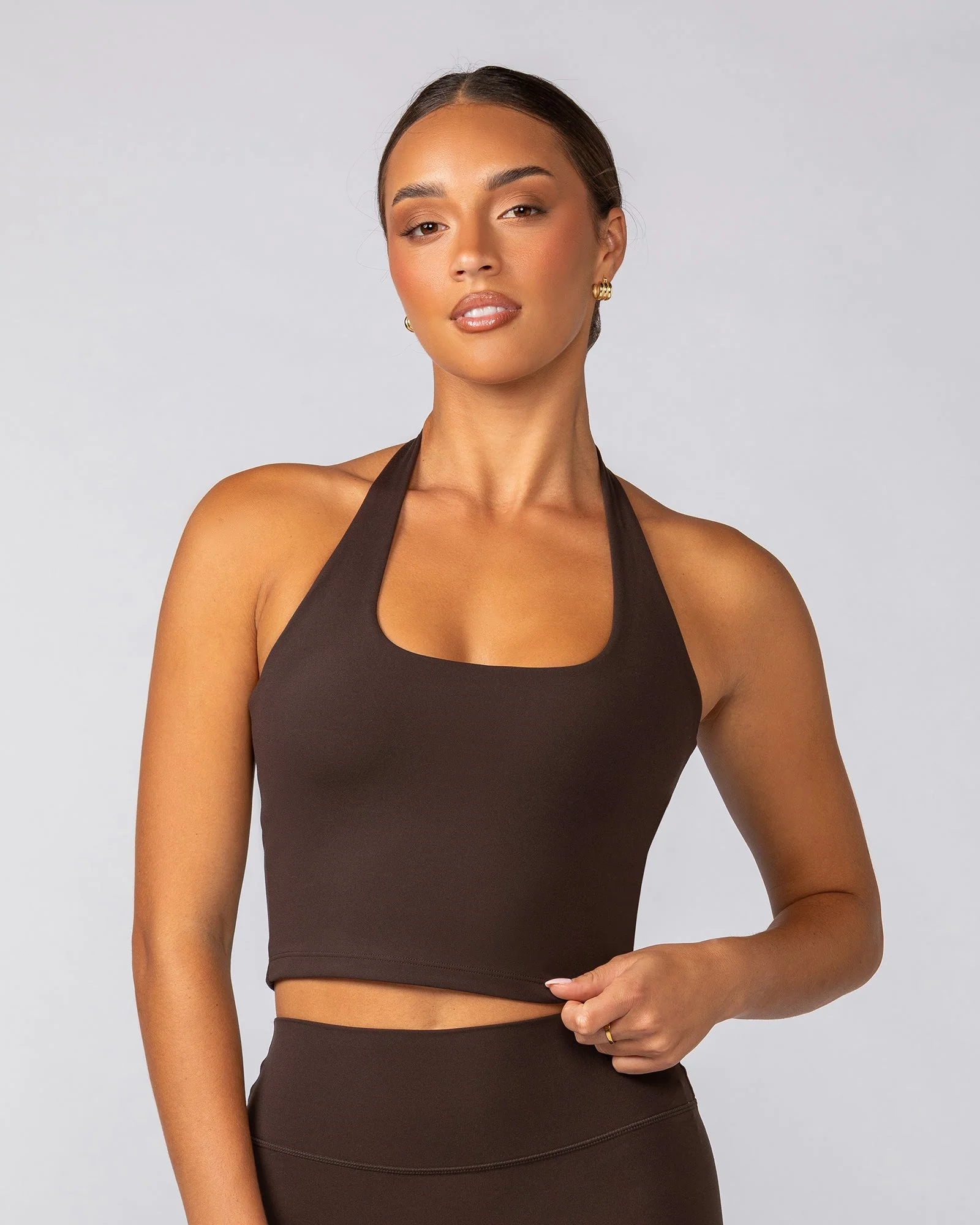 Define Bra Tank - Cocoa