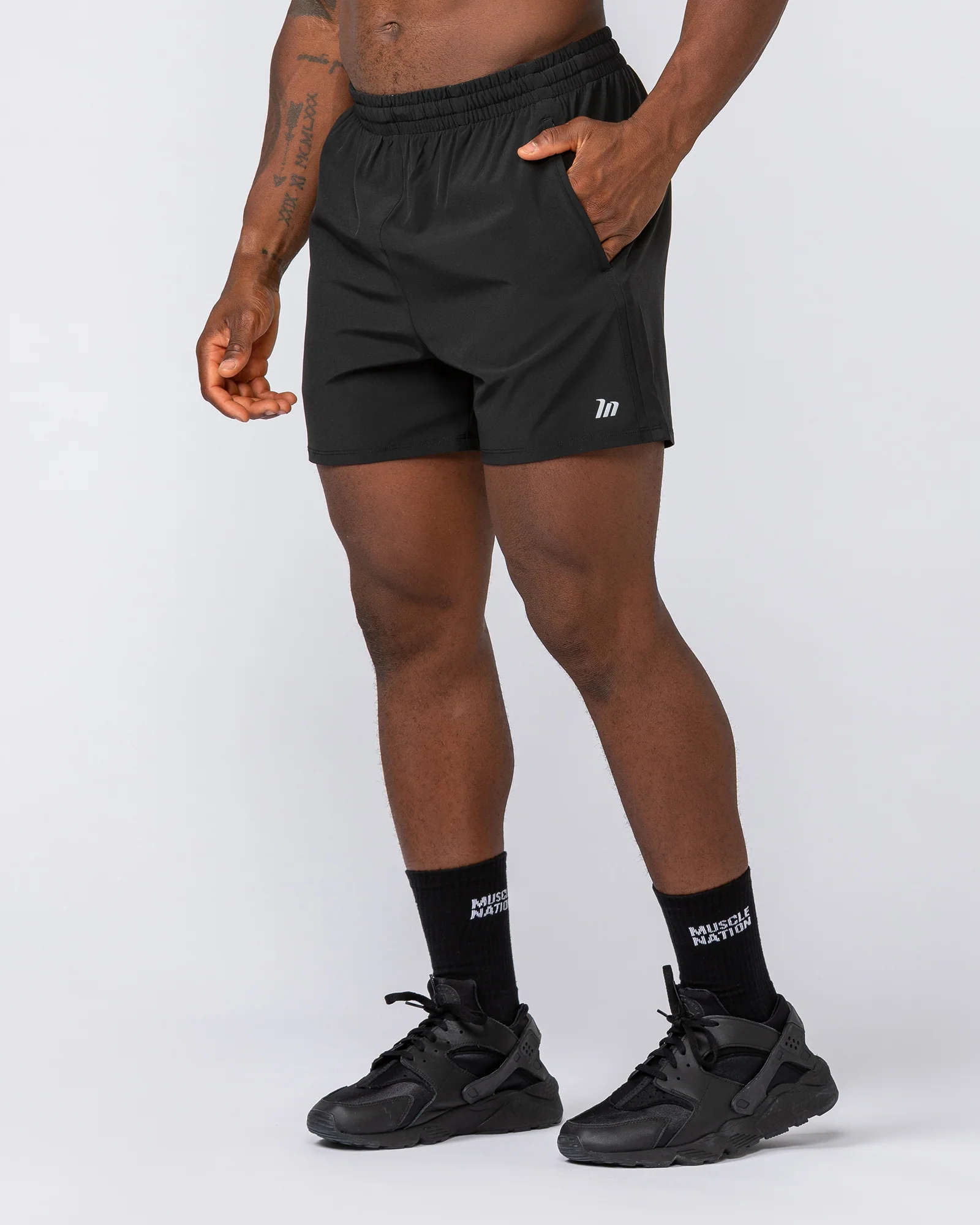 New Heights 4" Shorts - Black