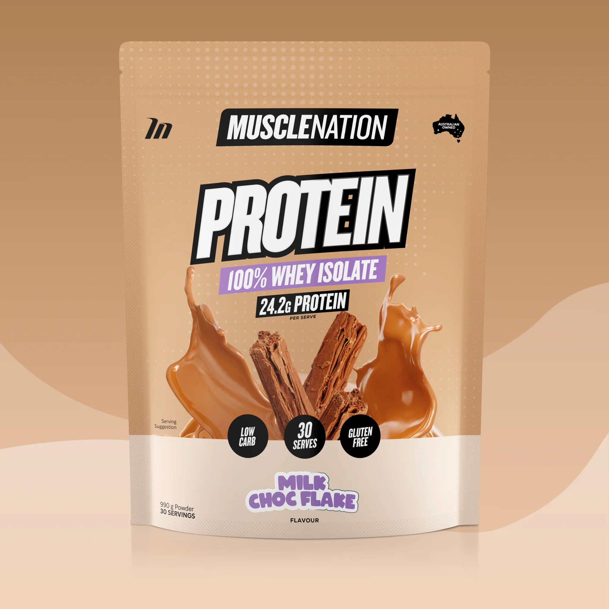 WHEY Protein Isolate - Milk Choc Flake - 30 serves