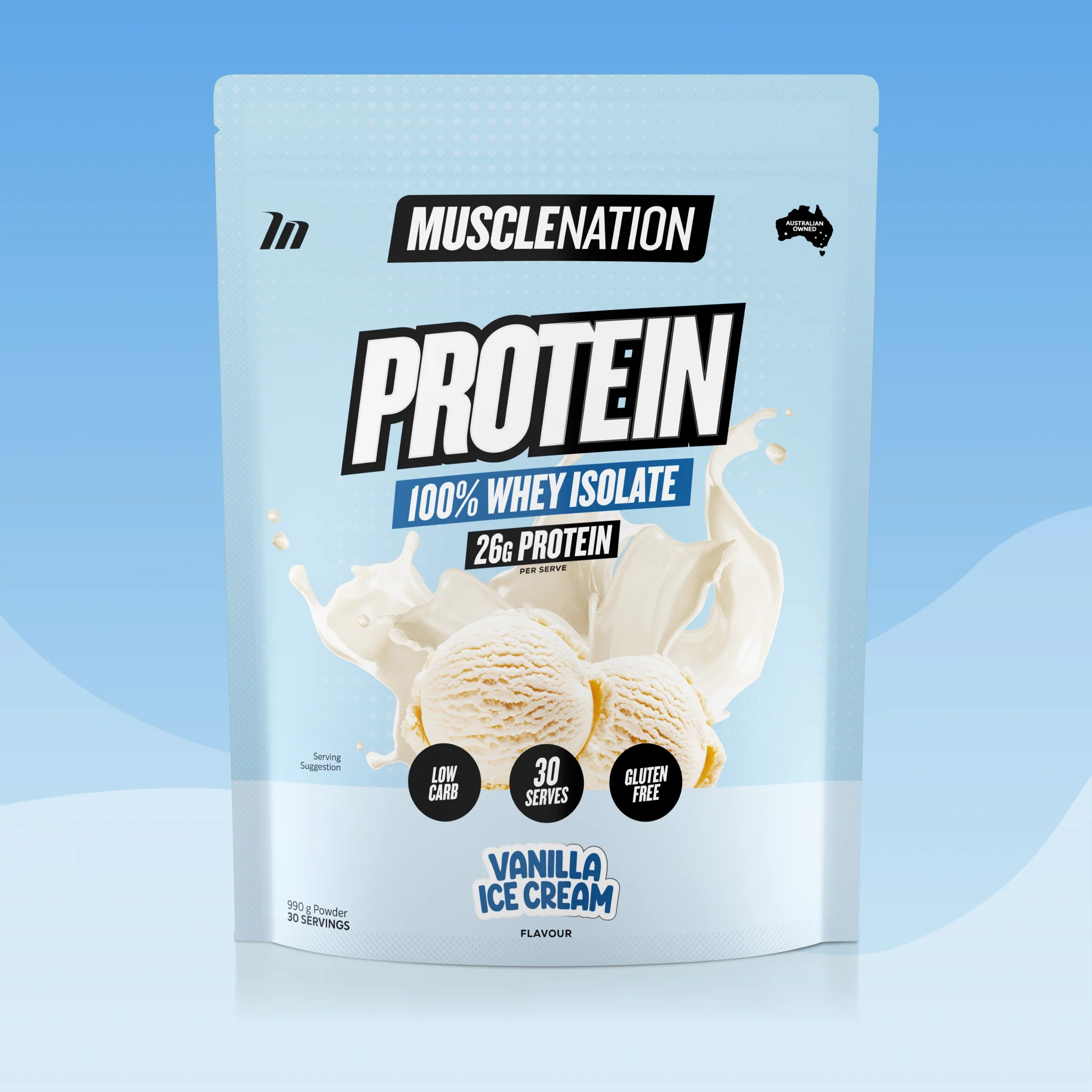 WHEY Protein Isolate - Vanilla Ice Cream - 30 serves