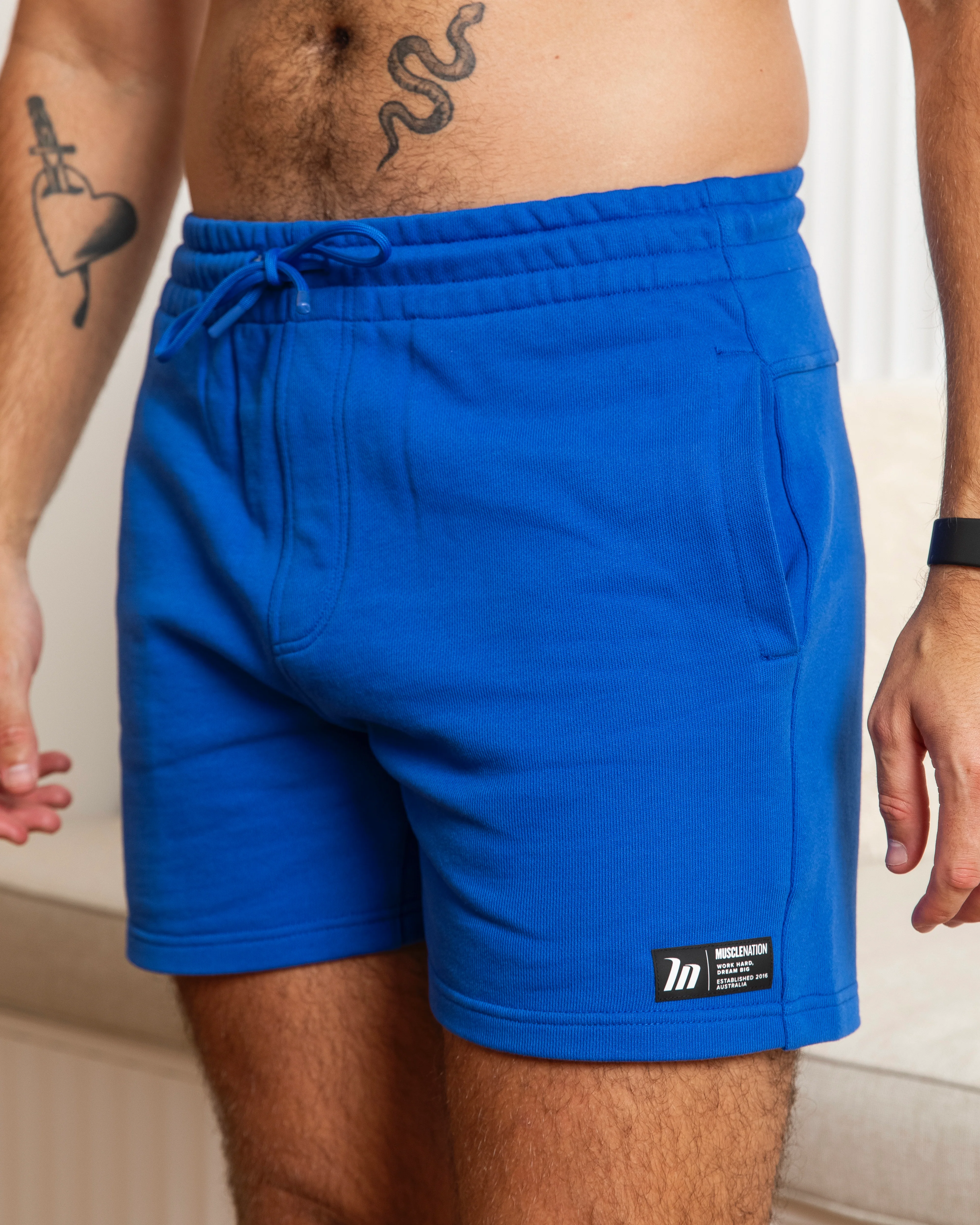 Sweat 5" Shorts - Bondi Blue