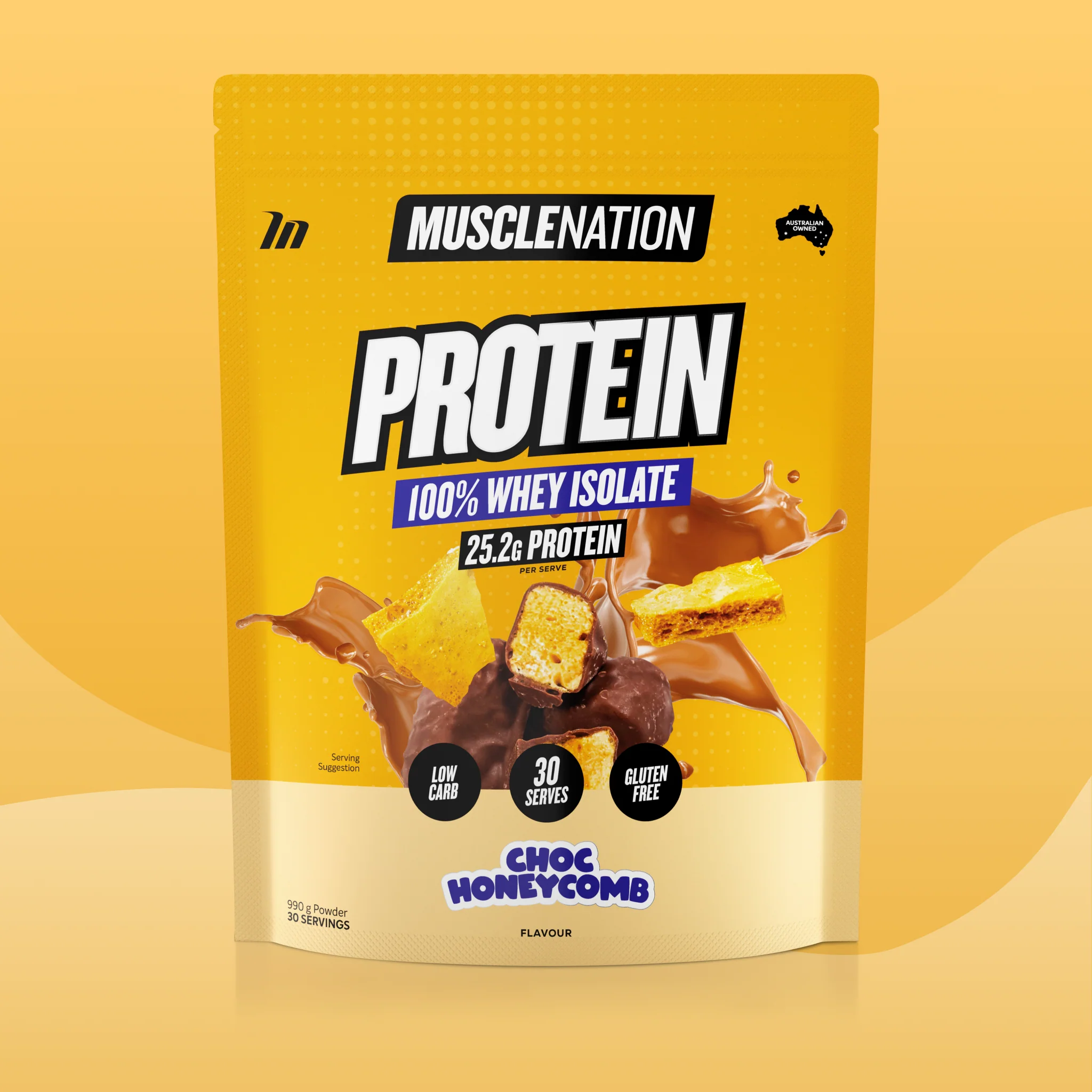 WHEY Protein Isolate - Choc Honeycomb - 30 serves