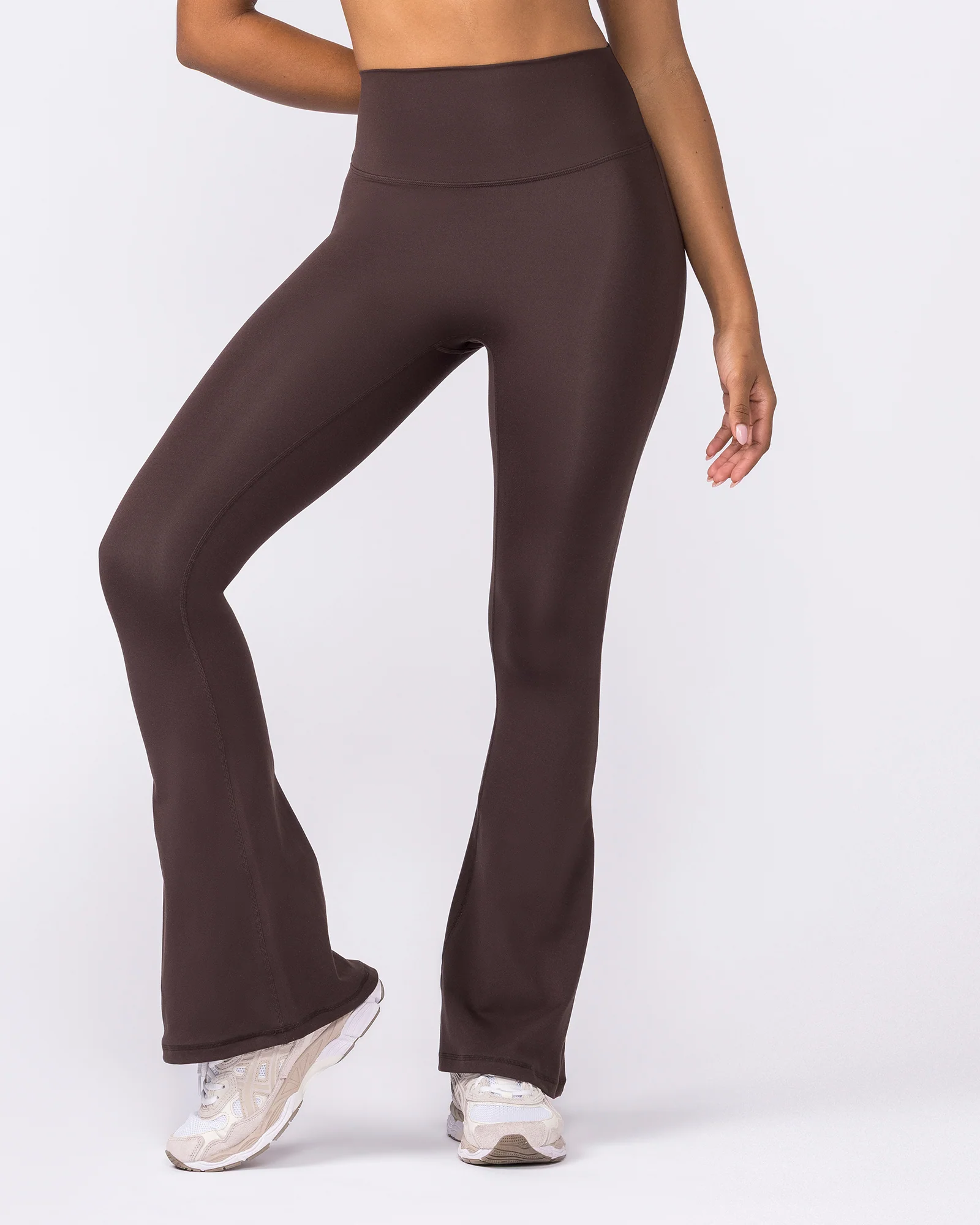 Zero Rise Everyday Flare Leggings - Cocoa