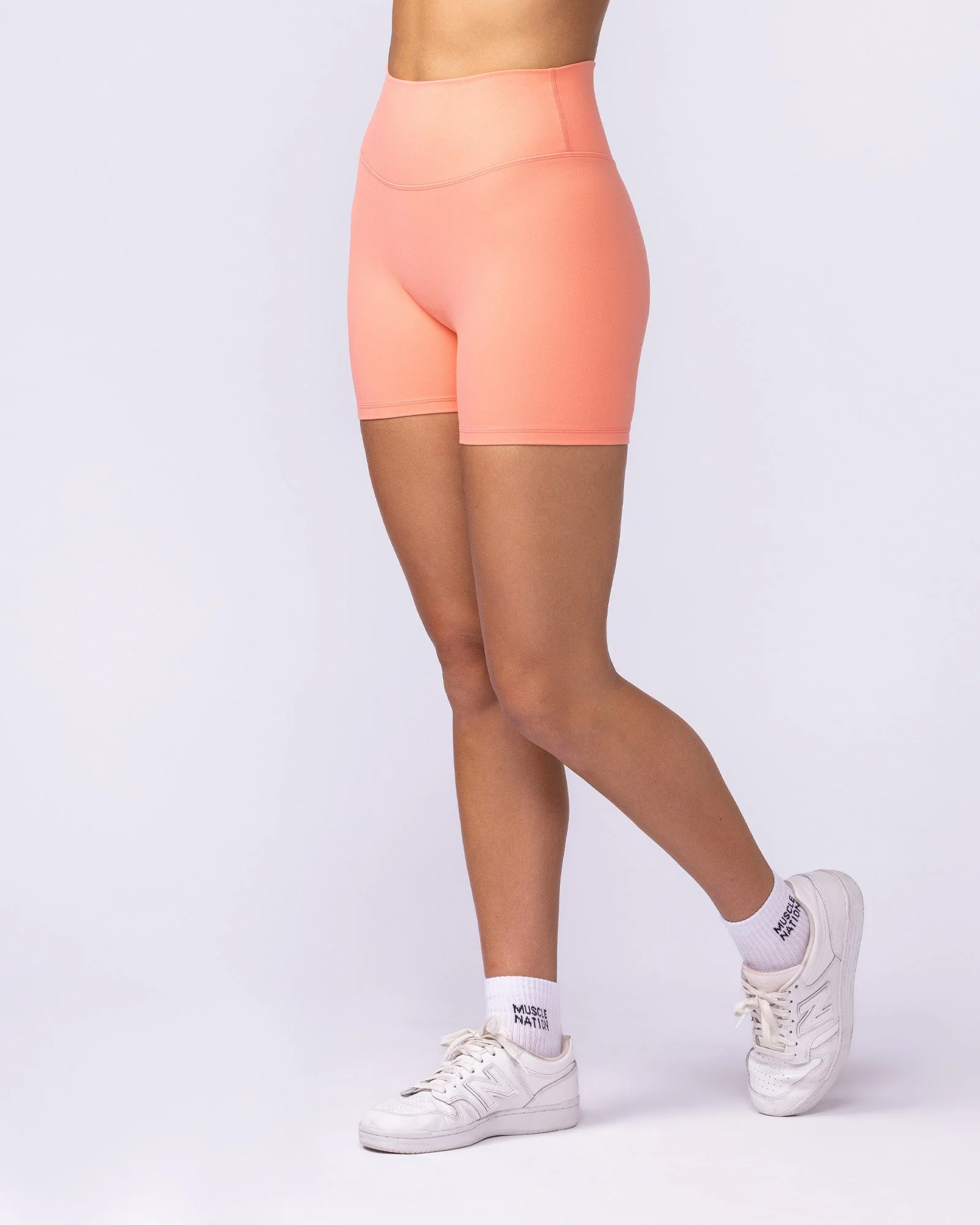 Zero Rise Everyday Midway Shorts - Peachy